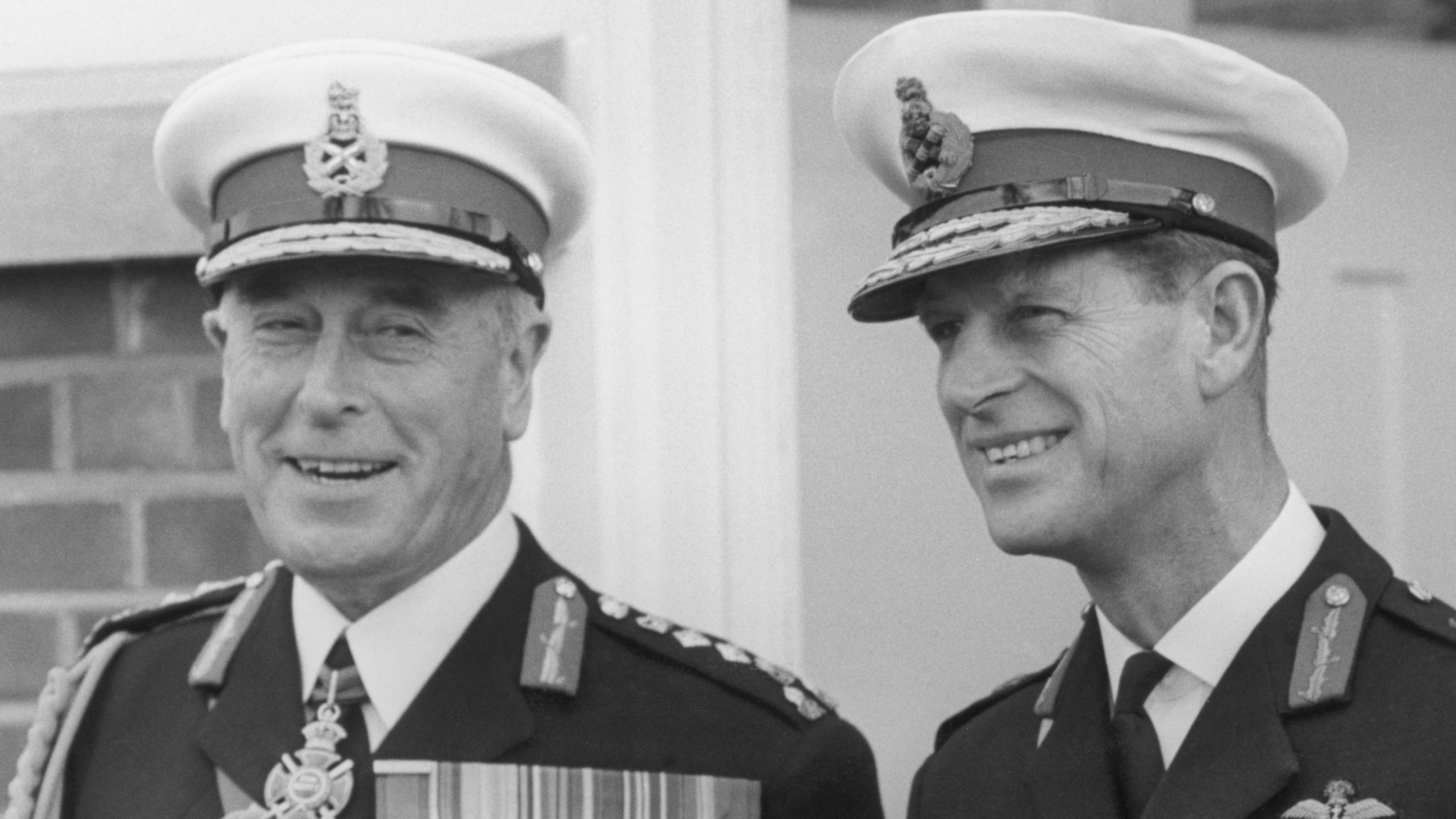 Mountbatten with Prince Philip