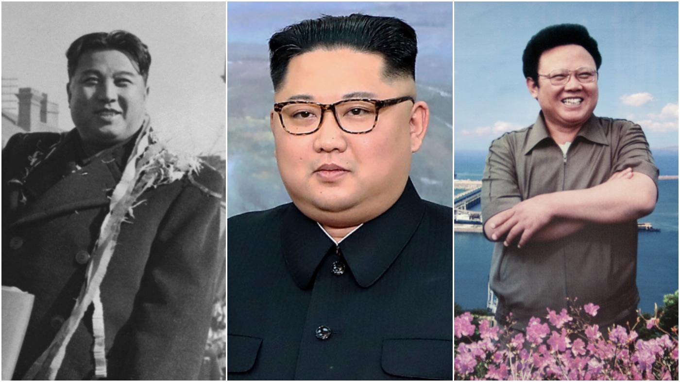 Kim Jong Il, Kim Il Sung, Kim Jong Un, North Korea