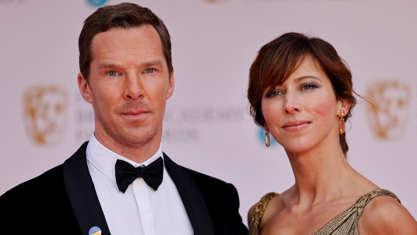 Benedict Cumberbatch and his wife Sophie Hunter 