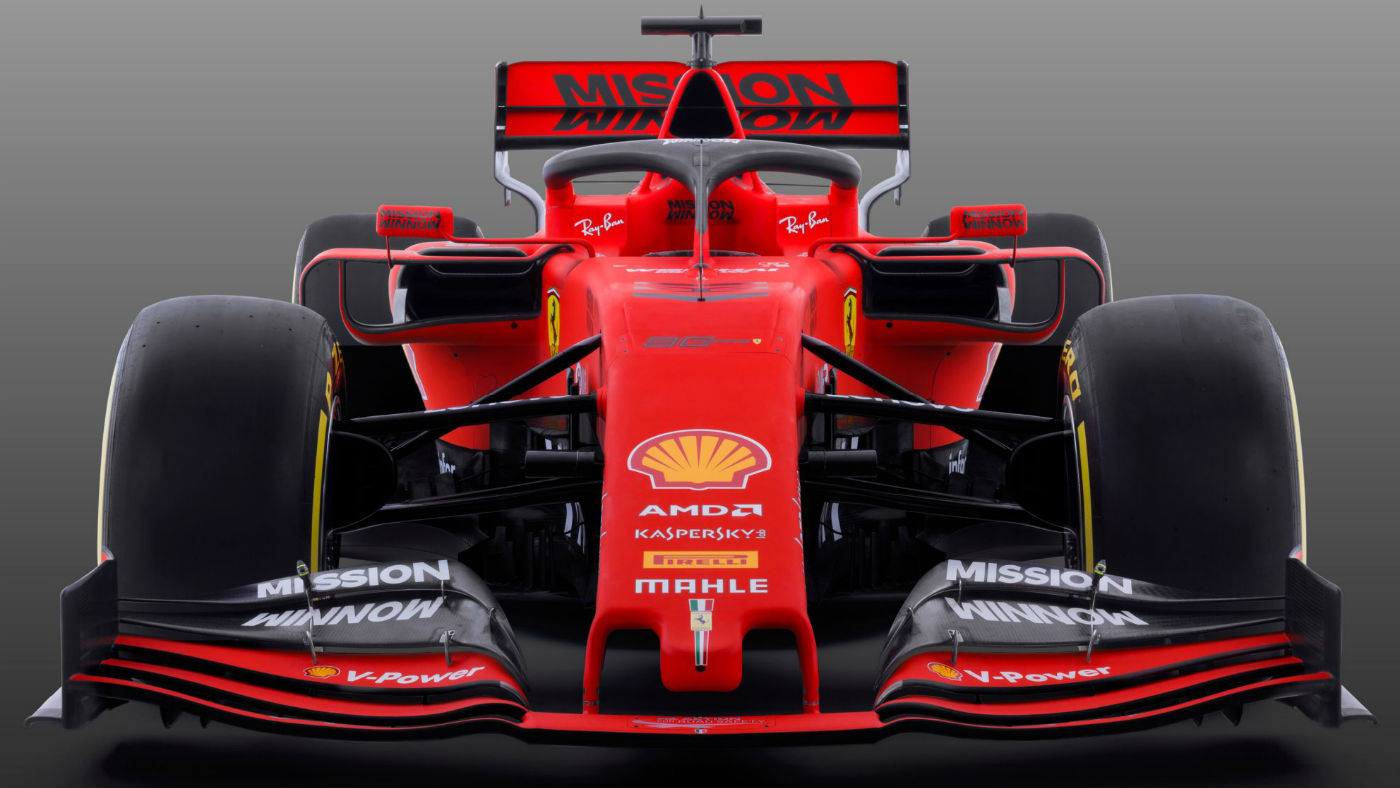 Ferrari SF90 2019 F1 car 
