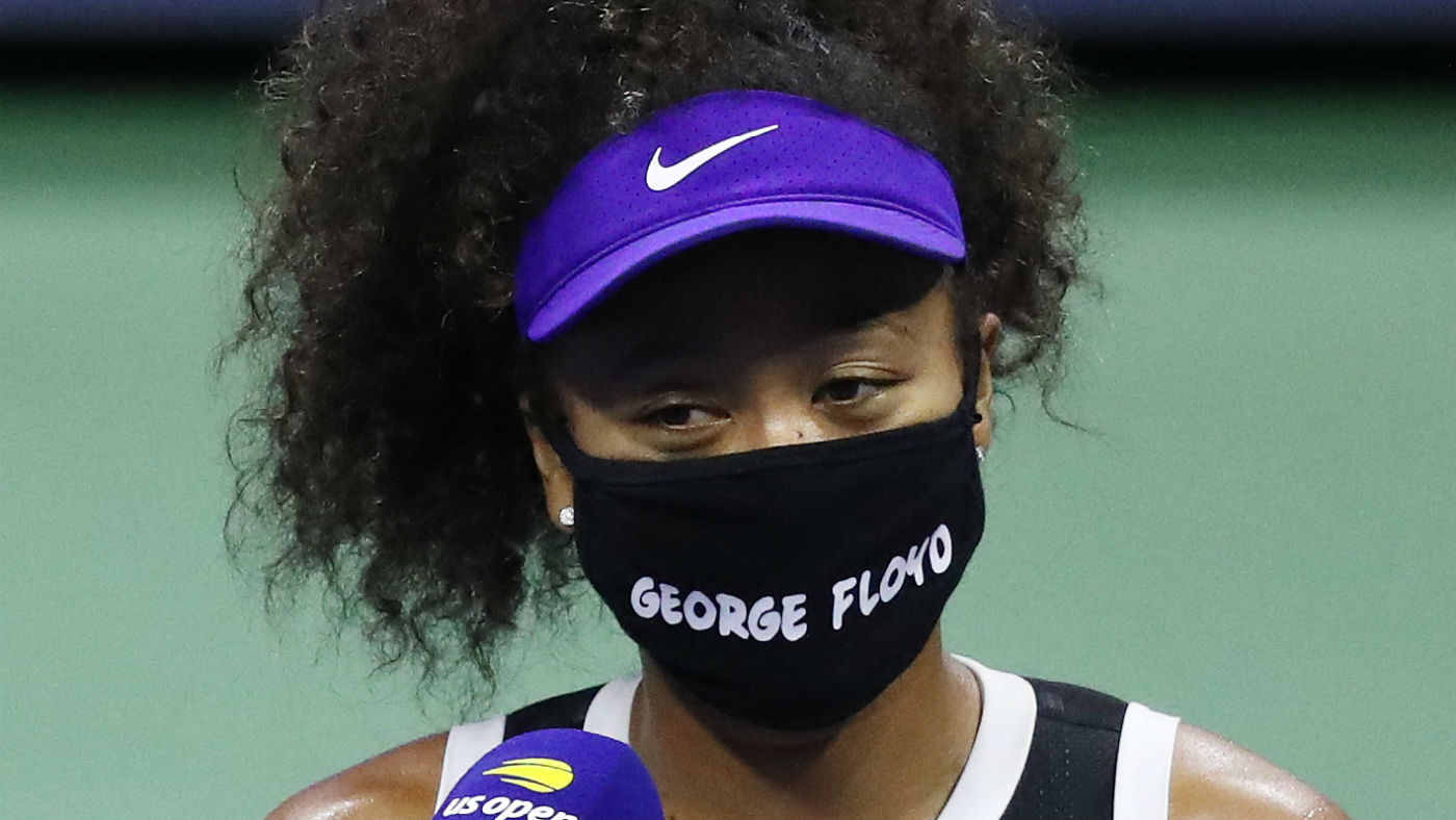 Naomi Osaka wore a mask with George Floyd’s name on it at the US Open 