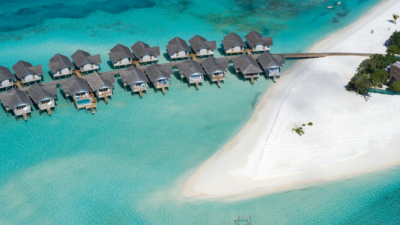 There are just 100 guest rooms at Cora Cora Maldives 