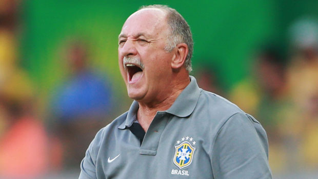 Brazil&#039;s head coach Luiz Felipe Scolari 