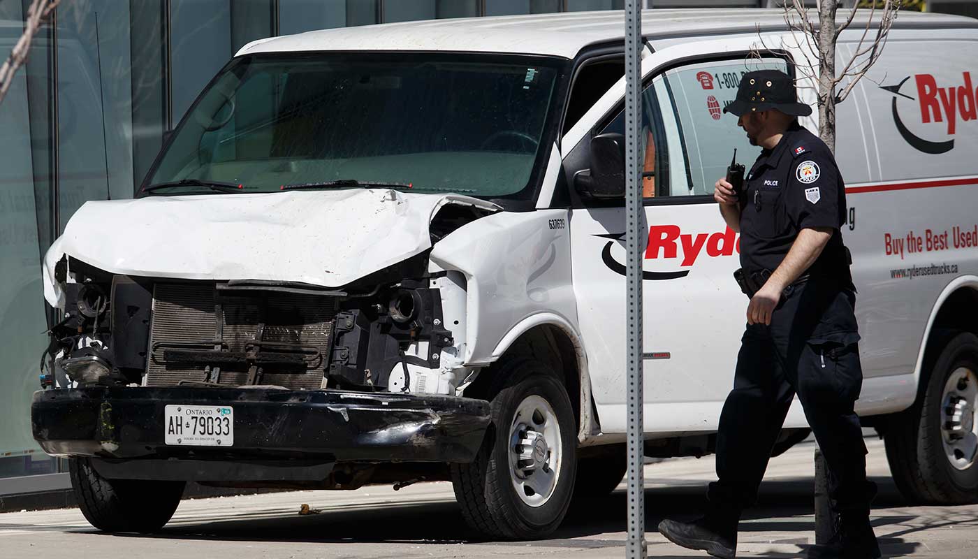 10 people have been killed in a van rampage in Toronto