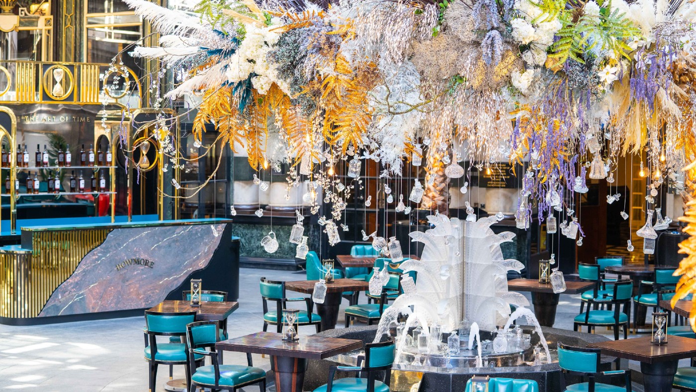 Pop-up restaurant Solas is located in the iconic Savoy Court