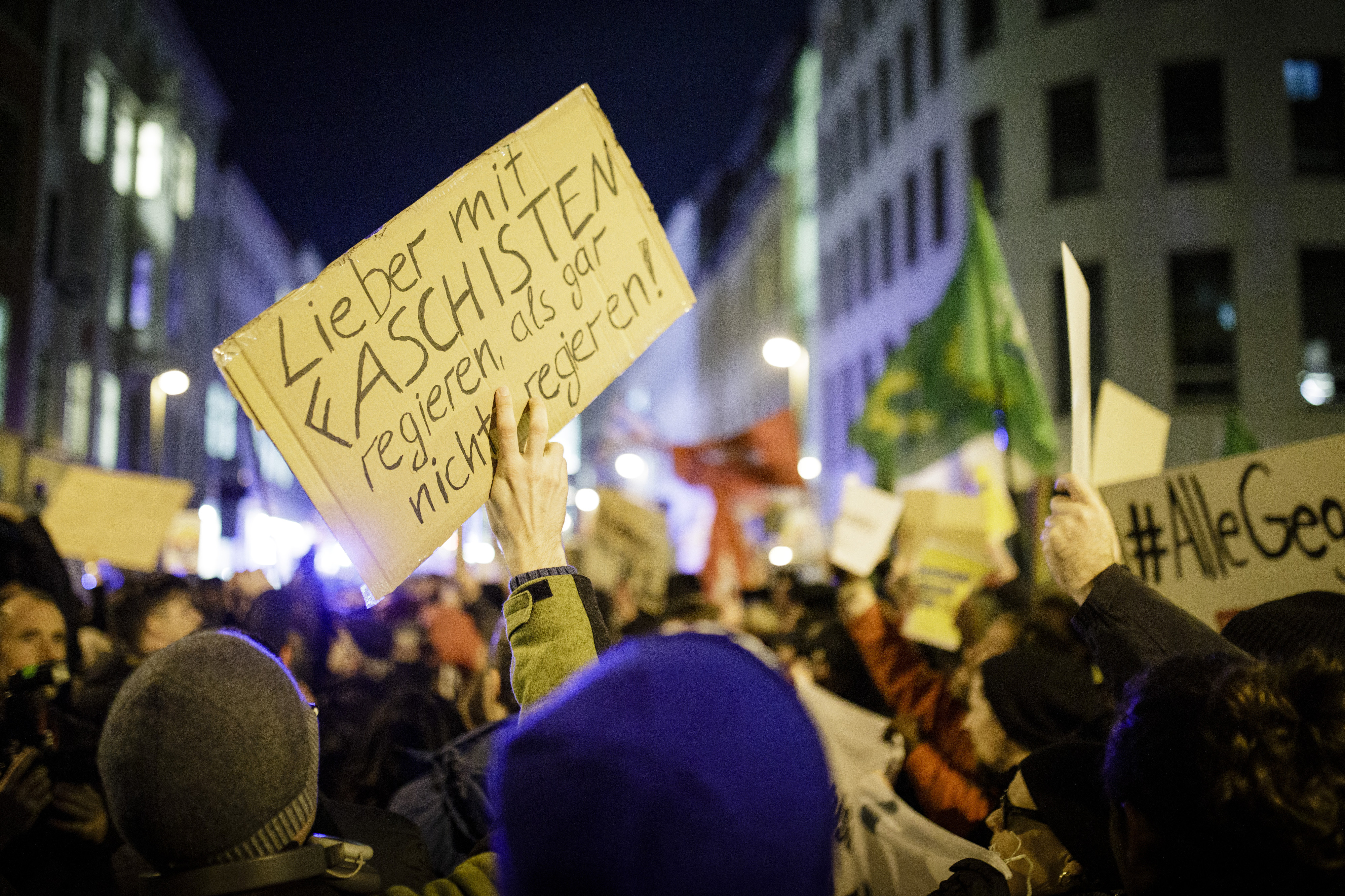 Berlin protest