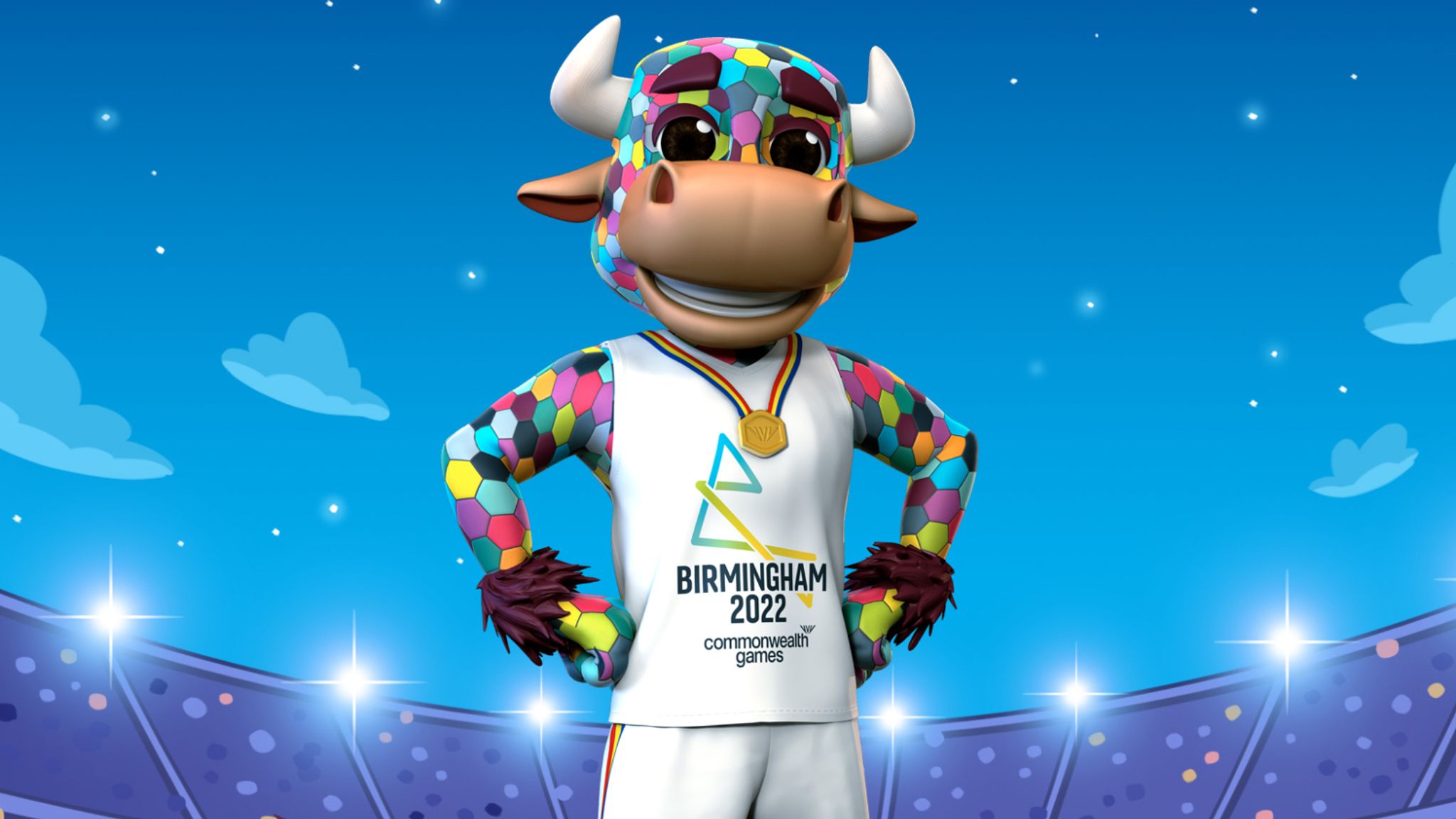 Perry is the official mascot of Birmingham 2022