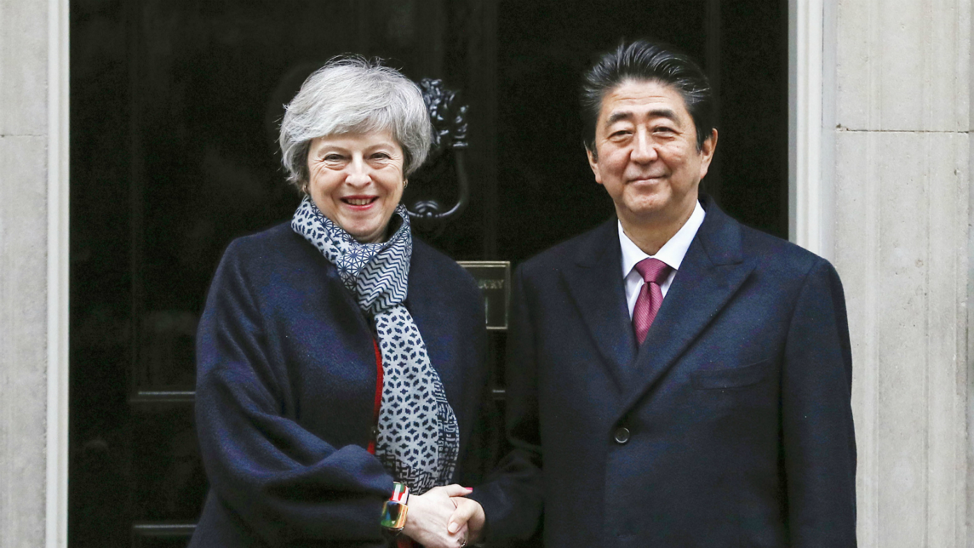 Shinzo Abe, Theresa May, Japan UK