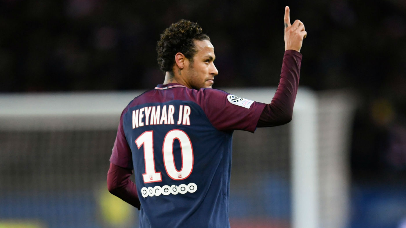 Brazilian striker Neymar joined Paris Saint-Germain for a world-record £200m fee in August 2017