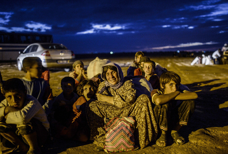 Syrian-Kurdish refugees in Turkey