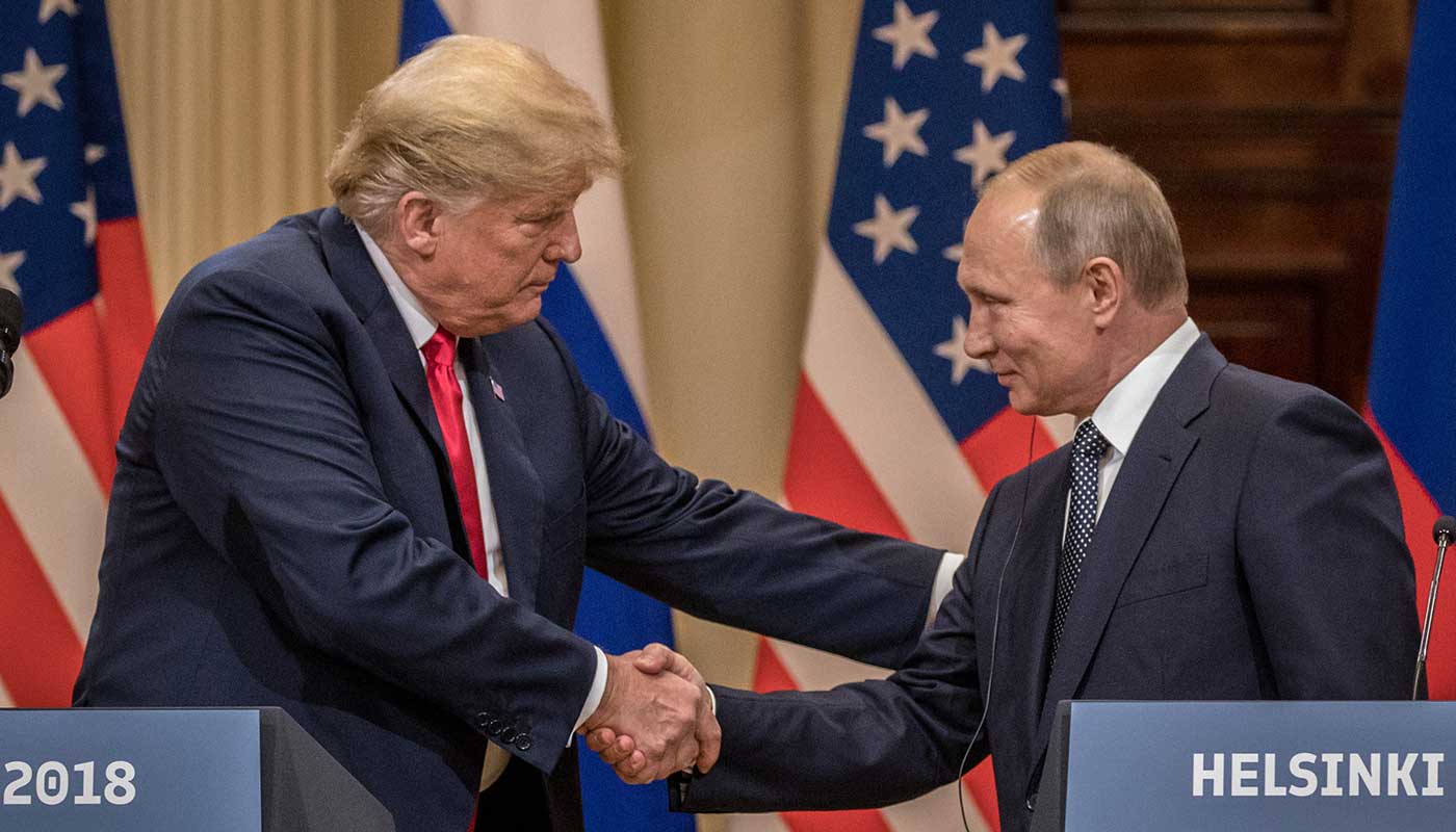 Donald Trump has sided with Putin over Russian meddling in US elections