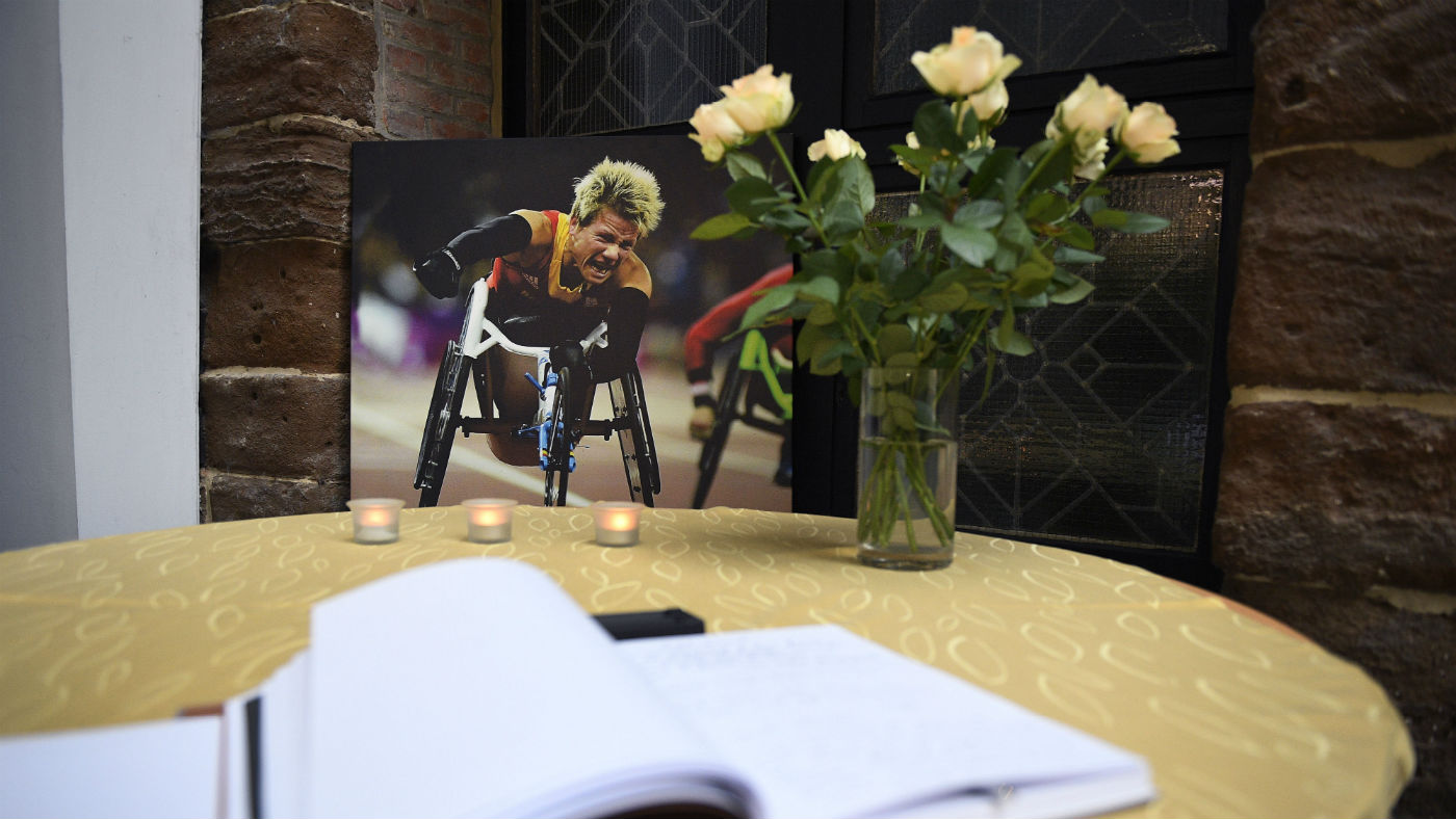 A book of condolence to Marieke Vervoort has opened in Diest town hall in Belgium
