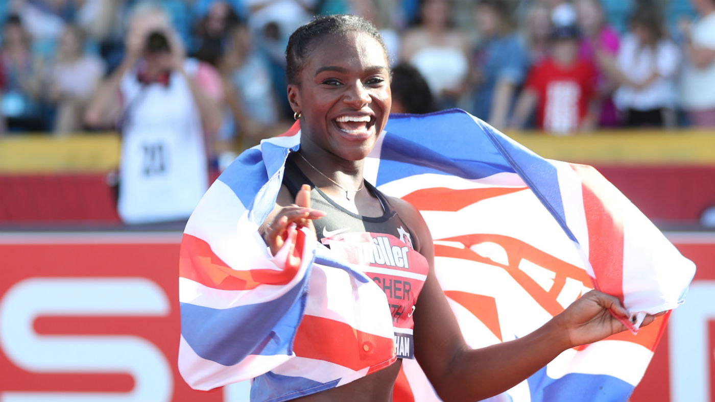 British athletics star Dina Asher-Smith 