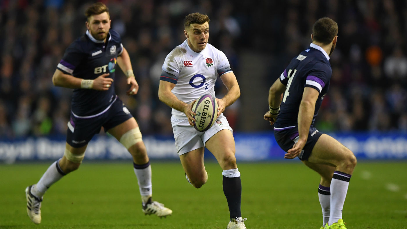 England fly-half George Ford in action against Scotland in the 2018 Six Nations