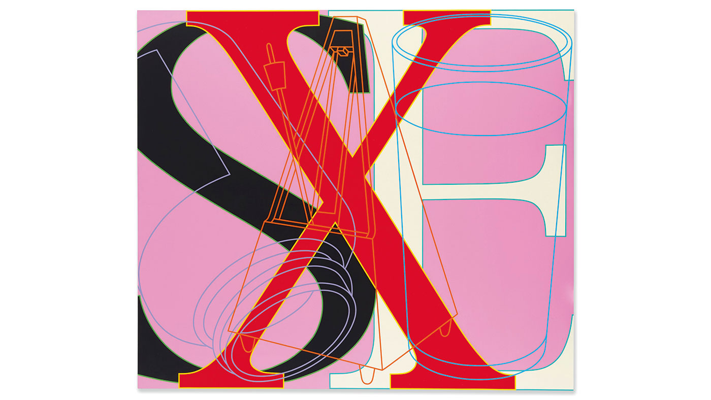 SEX painting by Michael Craig-Martin