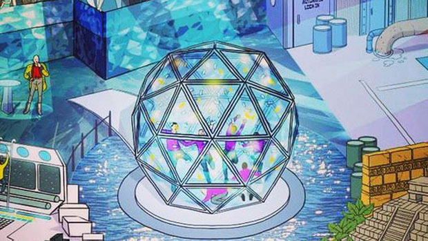 Artist&#039;s impression of the crystal maze