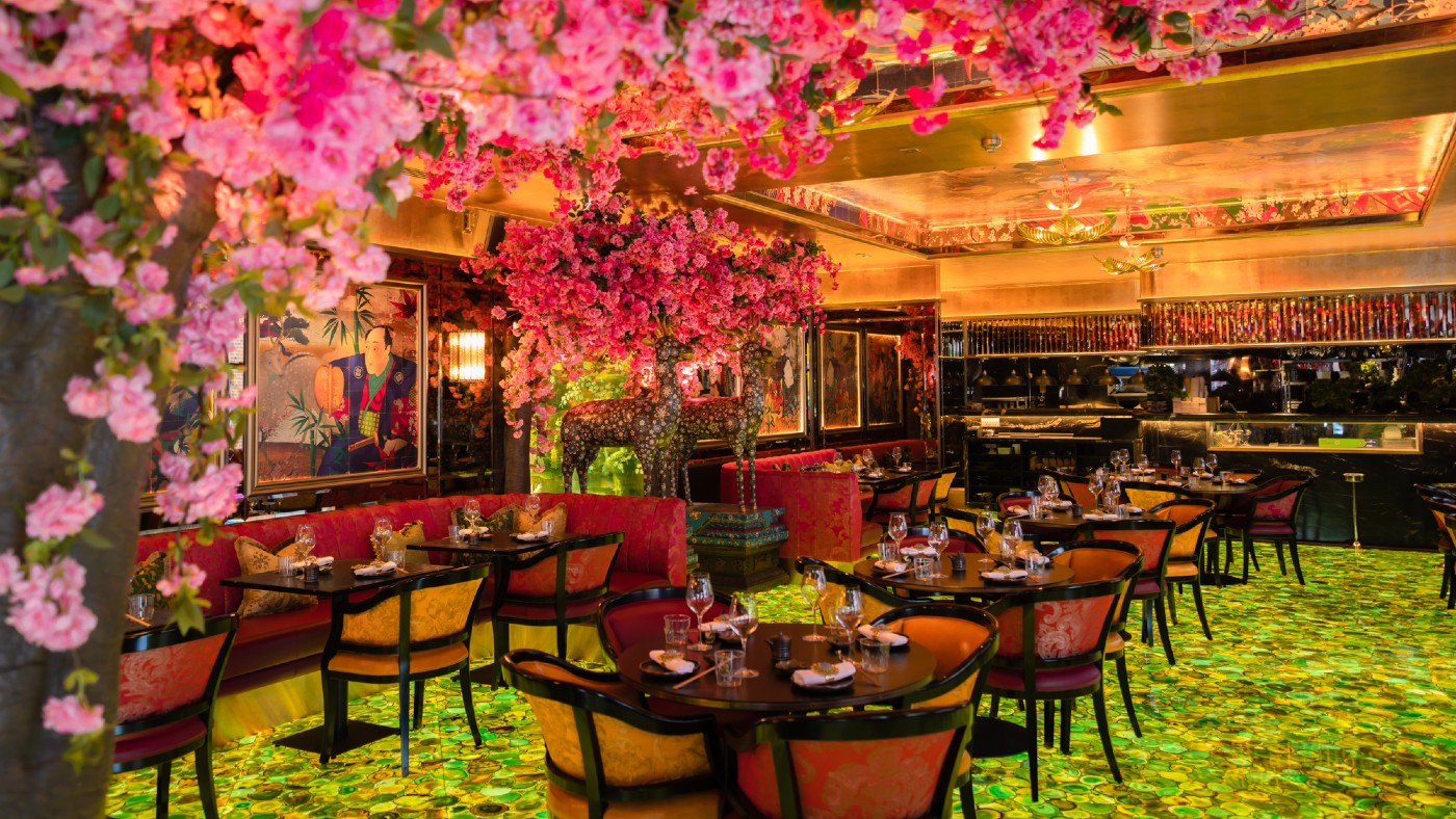 Inside The Ivy Asia Mayfair on North Audley Street