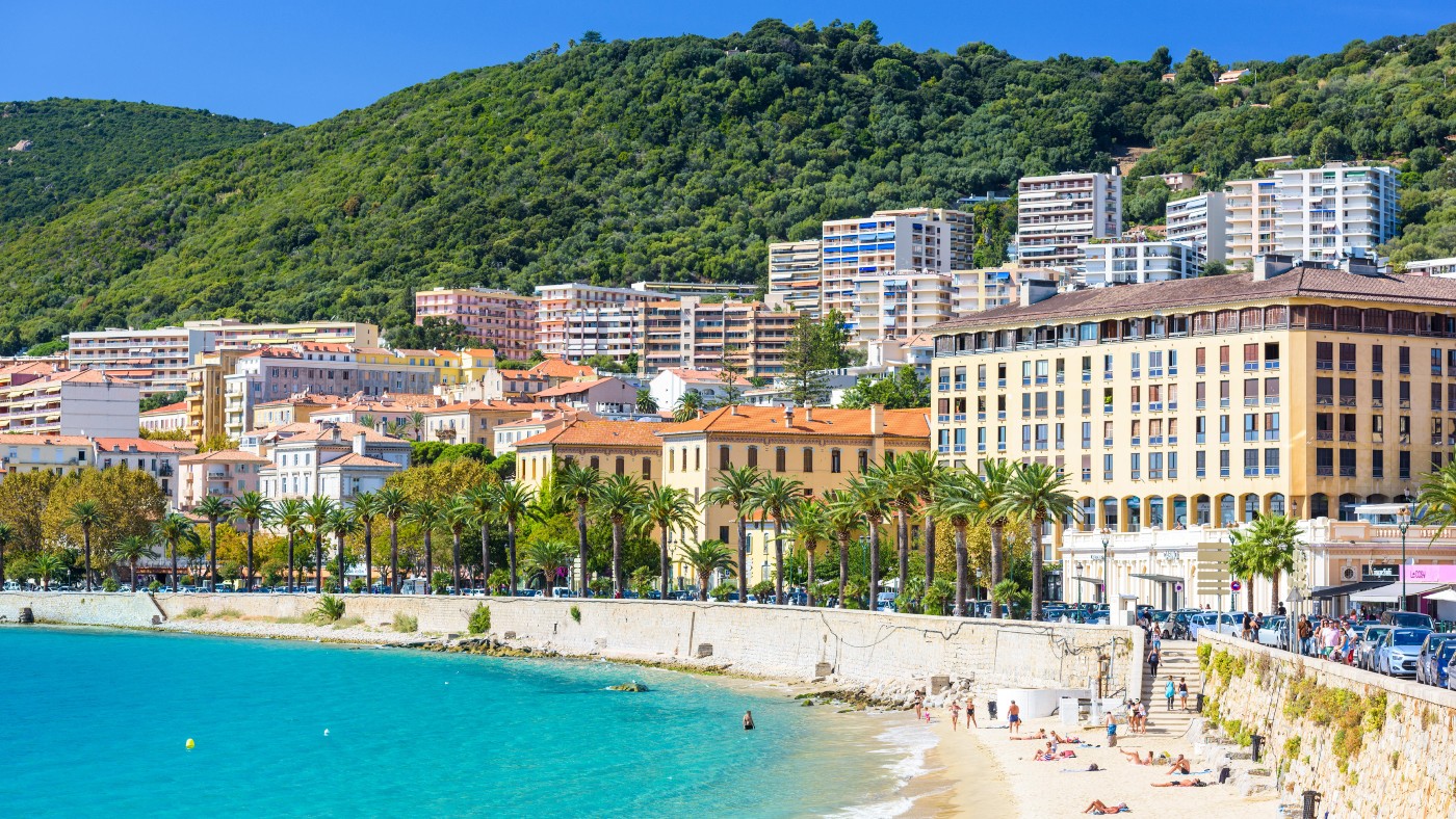 Ajaccio is the capital of Corsica  