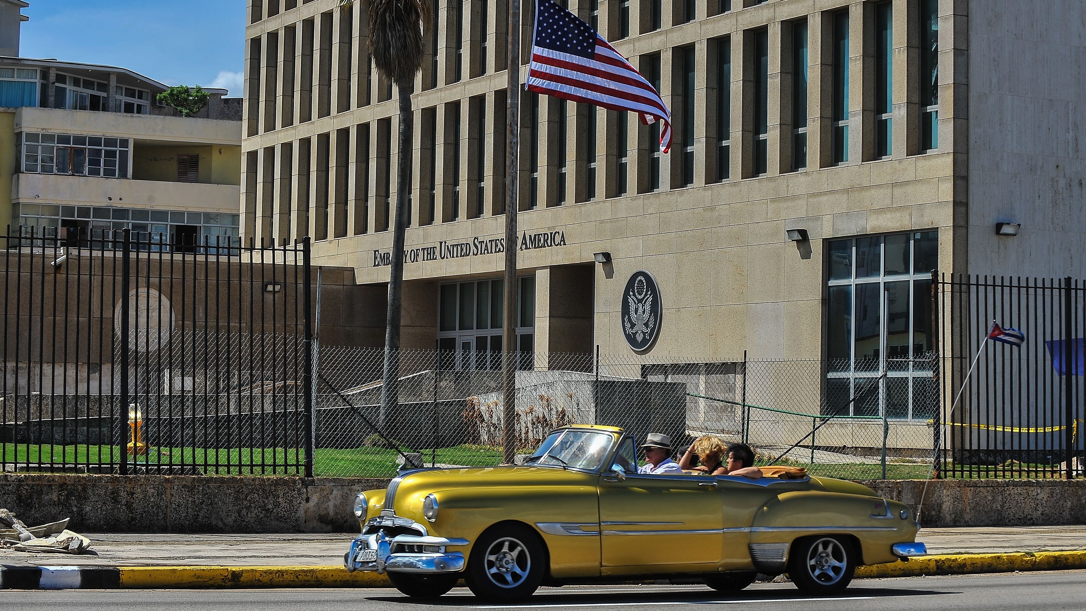 Cases were first reported at the US embassy in Cuba