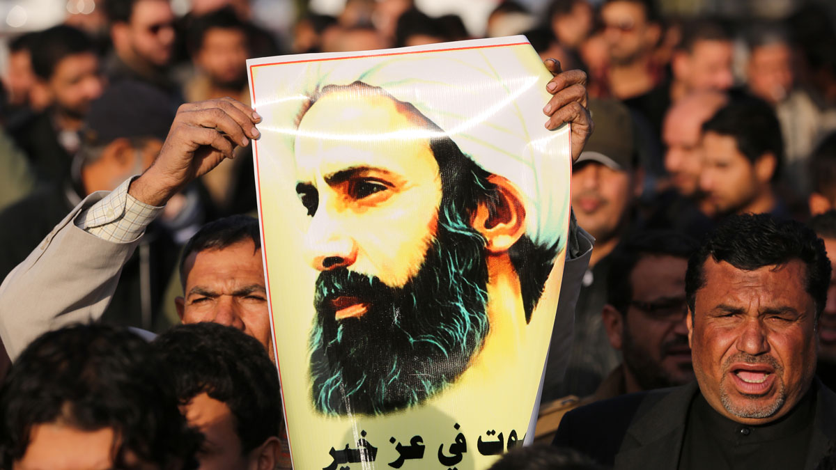Protests against execution of Shiite cleric Nimr al-Nimr