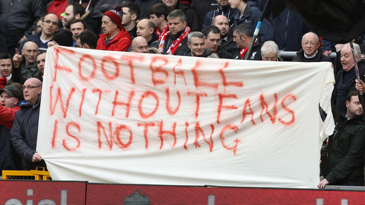Liverpool ticket protest