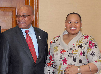 Jacob Zuma and MaNtuli
