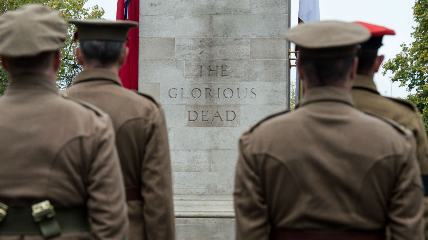 20,000 people will march past the Cenotaph in London to mark the centenary