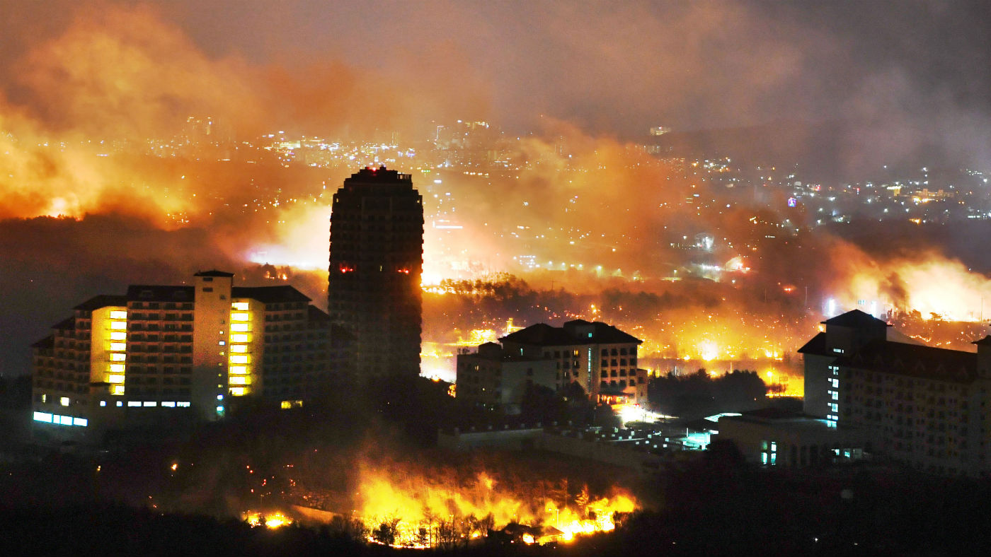 South Korea wildfires