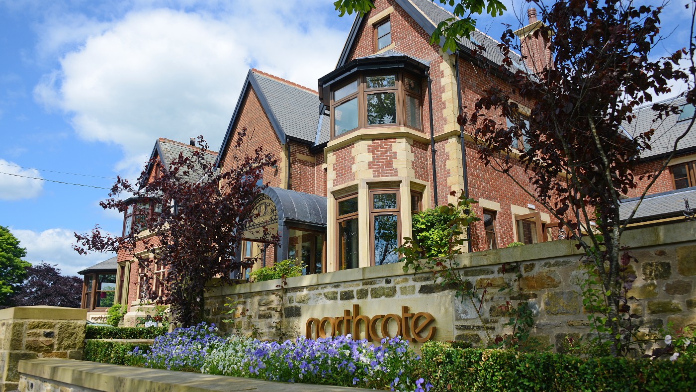 Northcote is located in the beautiful Ribble Valley Hills in Lancashire