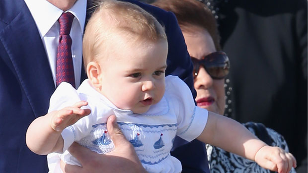 Prince George of Cambridge visits Australia for the first time