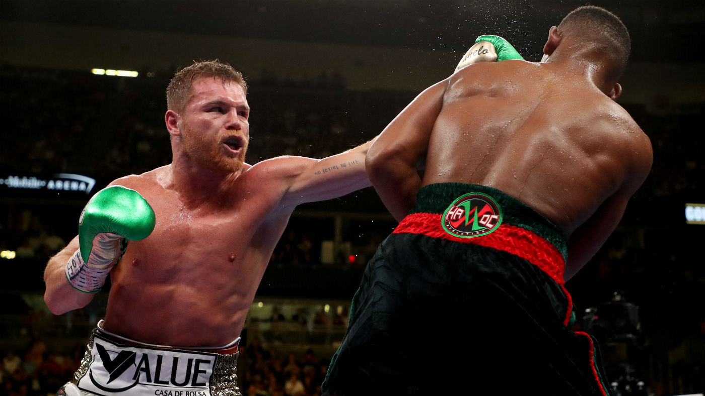 Canelo Alvarez unified the middleweight division by beating Daniel Jacobs in May 2019 