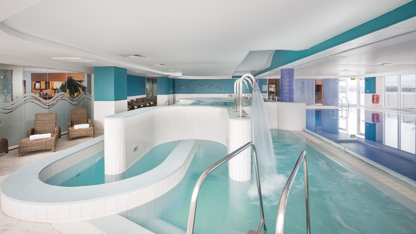 Relax at the spa and pool at voco St. David's in Cardiff