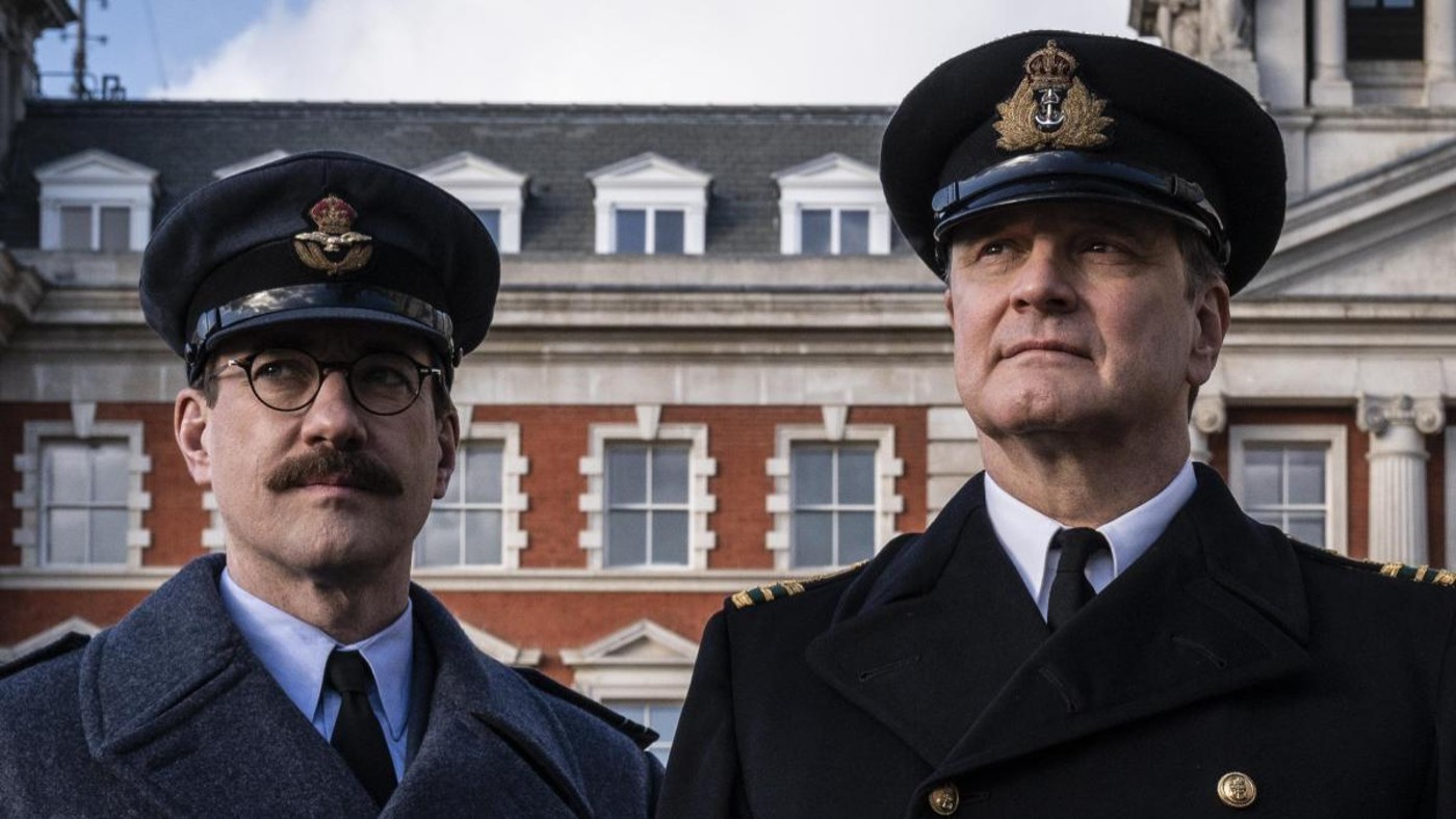 Matthew Macfadyen and Colin Firth in Operation Mincemeat