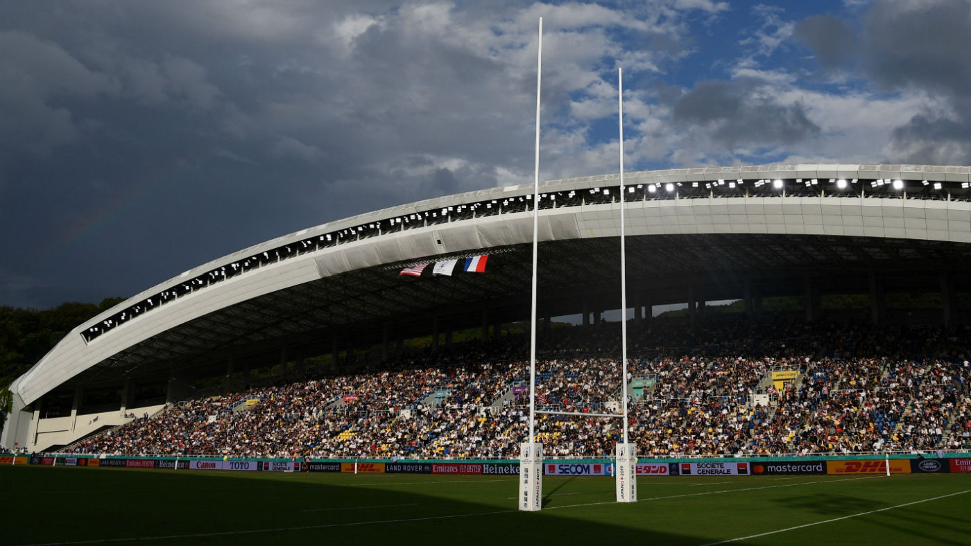 The Fukuoka Hakatanomori Stadium will host the Ireland vs. Samoa Rugby World Cup pool A match on Saturday 12 October
