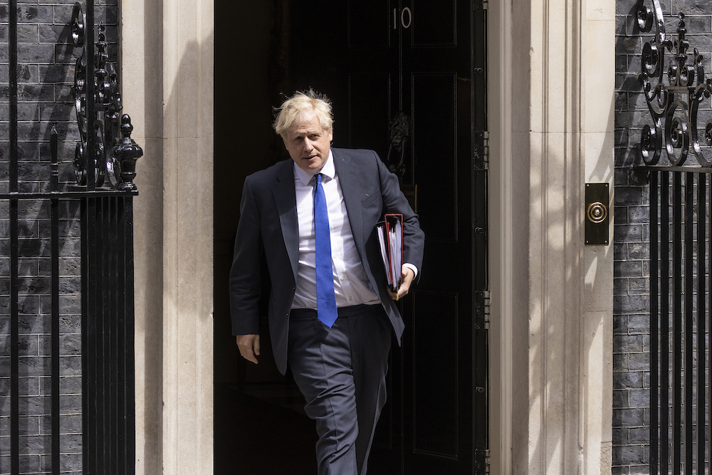 Boris Johnson, Downing Street