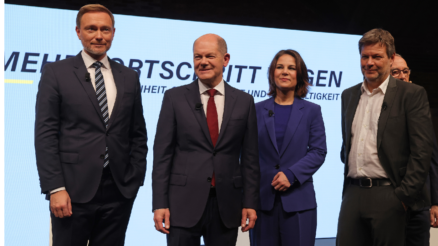 Members of new German coalition