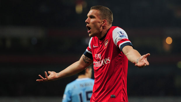 Arsenal&#039;s Lukas Podolski