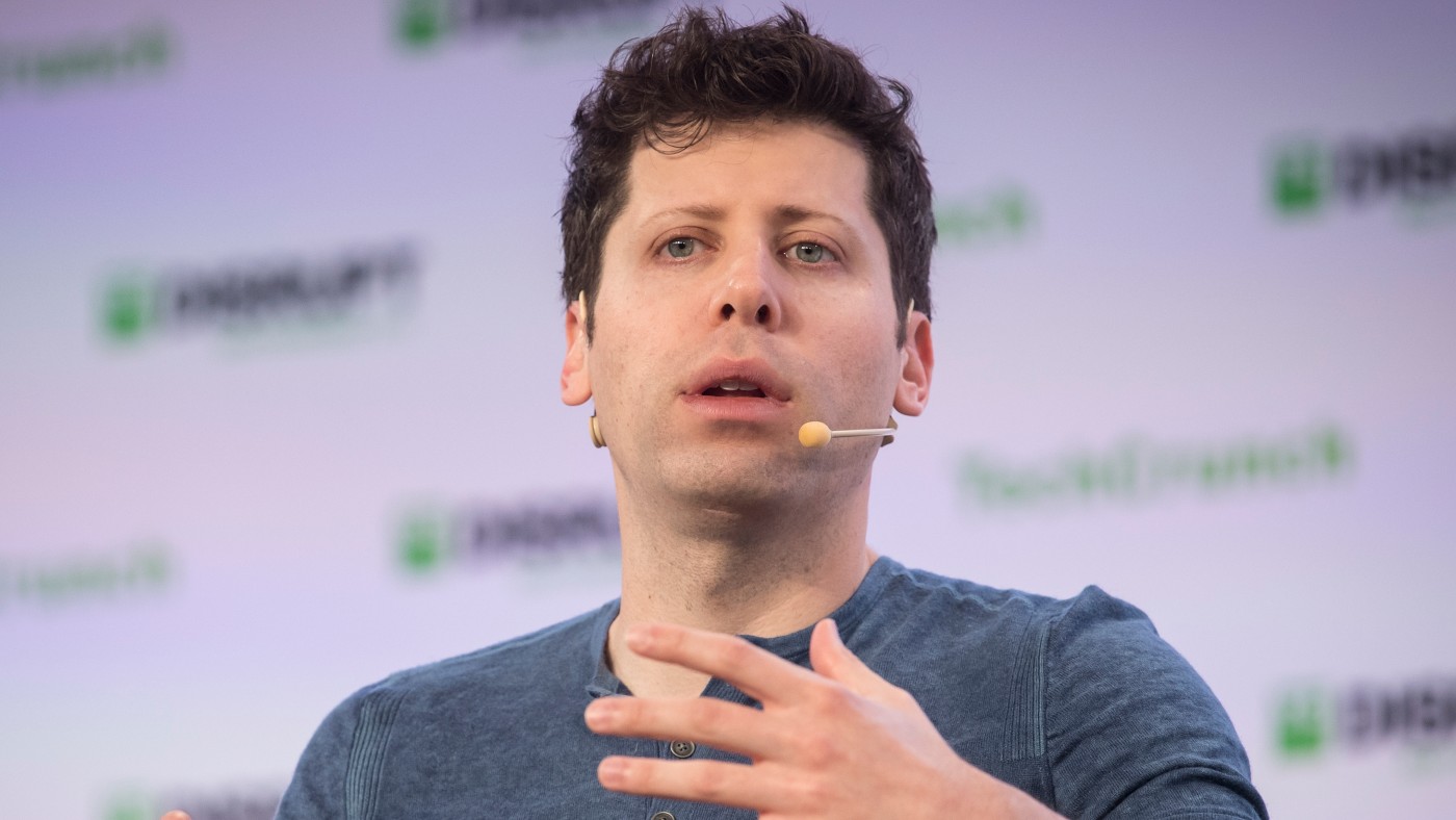 cloud computing Sam Altman, co-founder and CEO of OpenAI Inc., speaks during TechCrunch Disrupt 2019 in San Francisco