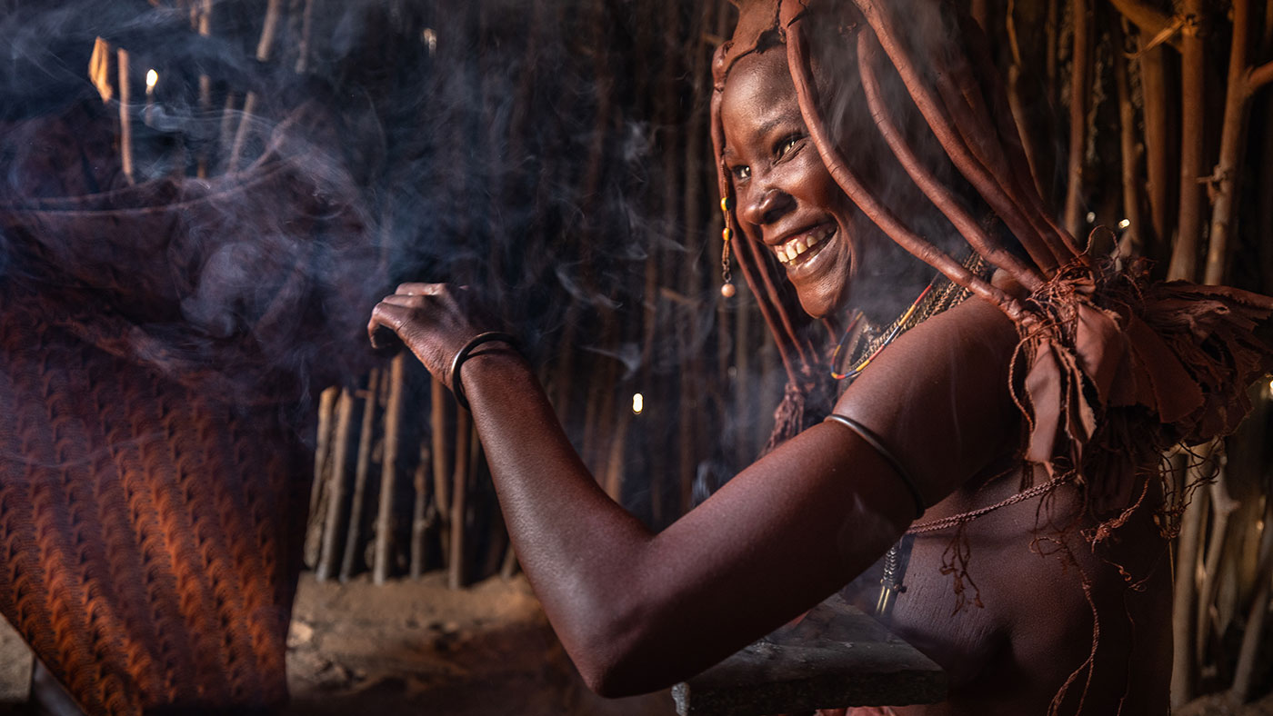 Himba woman, Serra Cafema