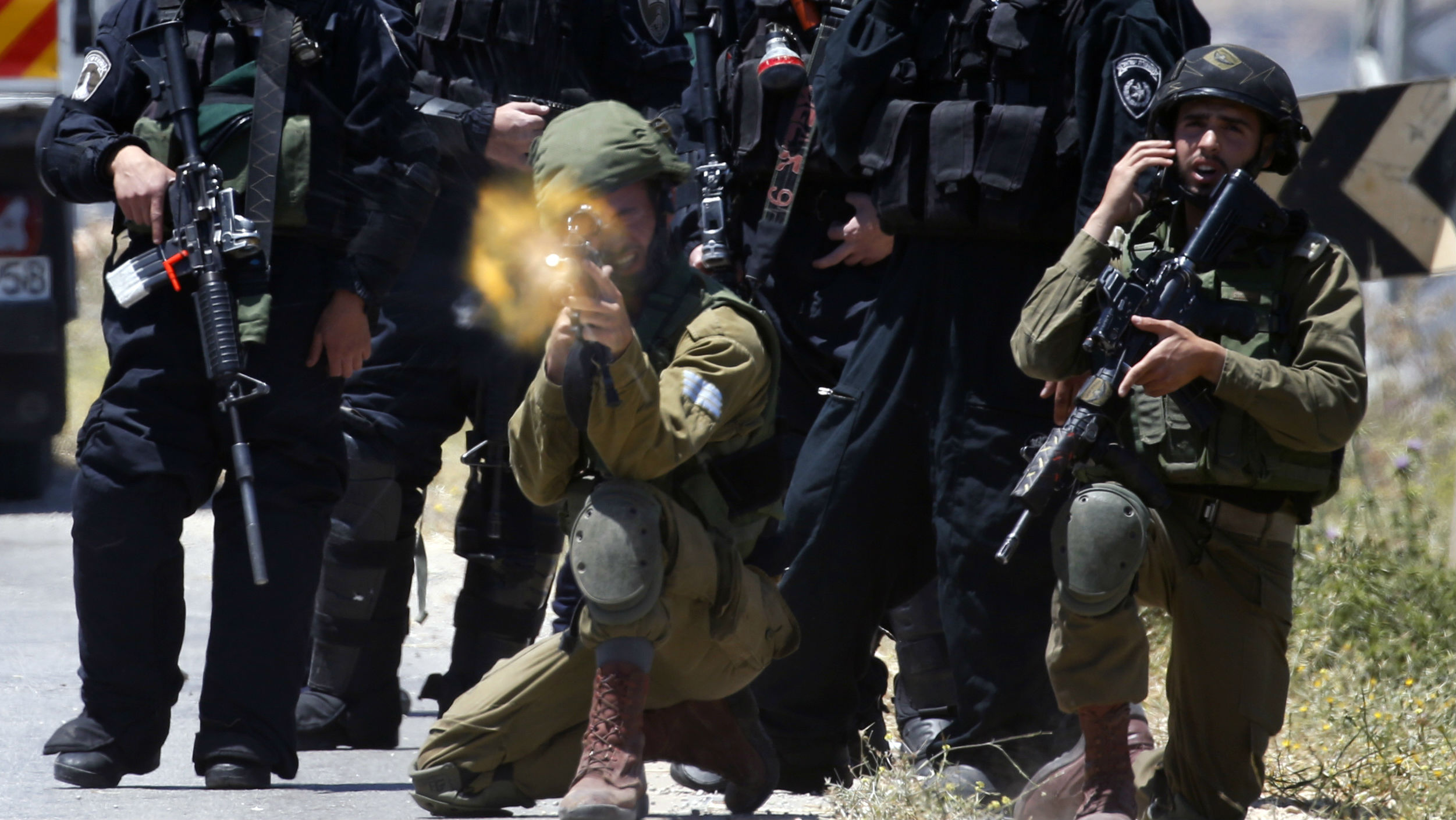 Clashes on West Bank 