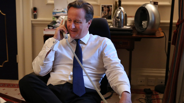 British PM David Cameron 