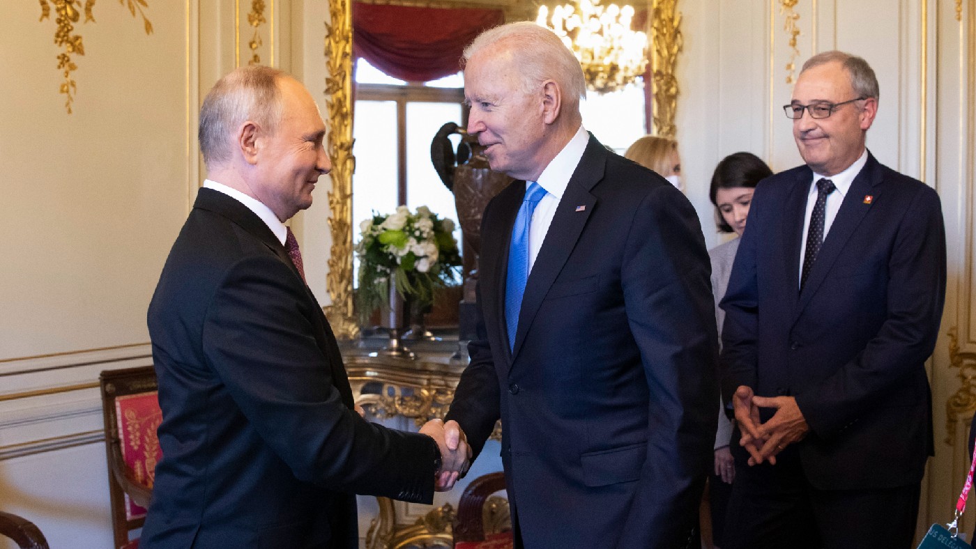 Joe Biden meets Vladimir Putin in Geneva 