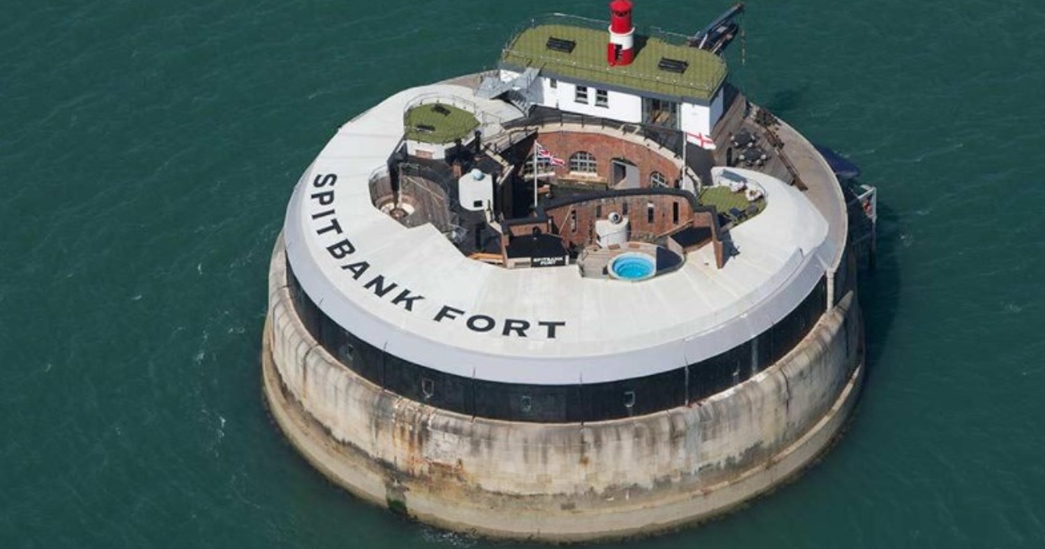 Spitbank Fort, the Solent, Southsea