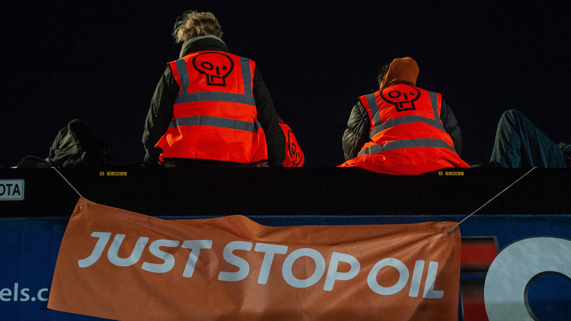 A Just Stop Oil protest