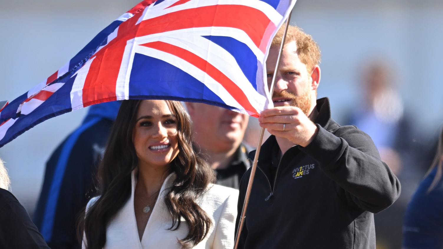 The Duke and Duchess of Sussex at the Invictus Games