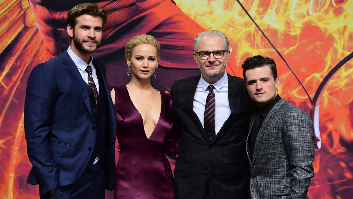 Jennifer Lawrence at Hunger Games premiere