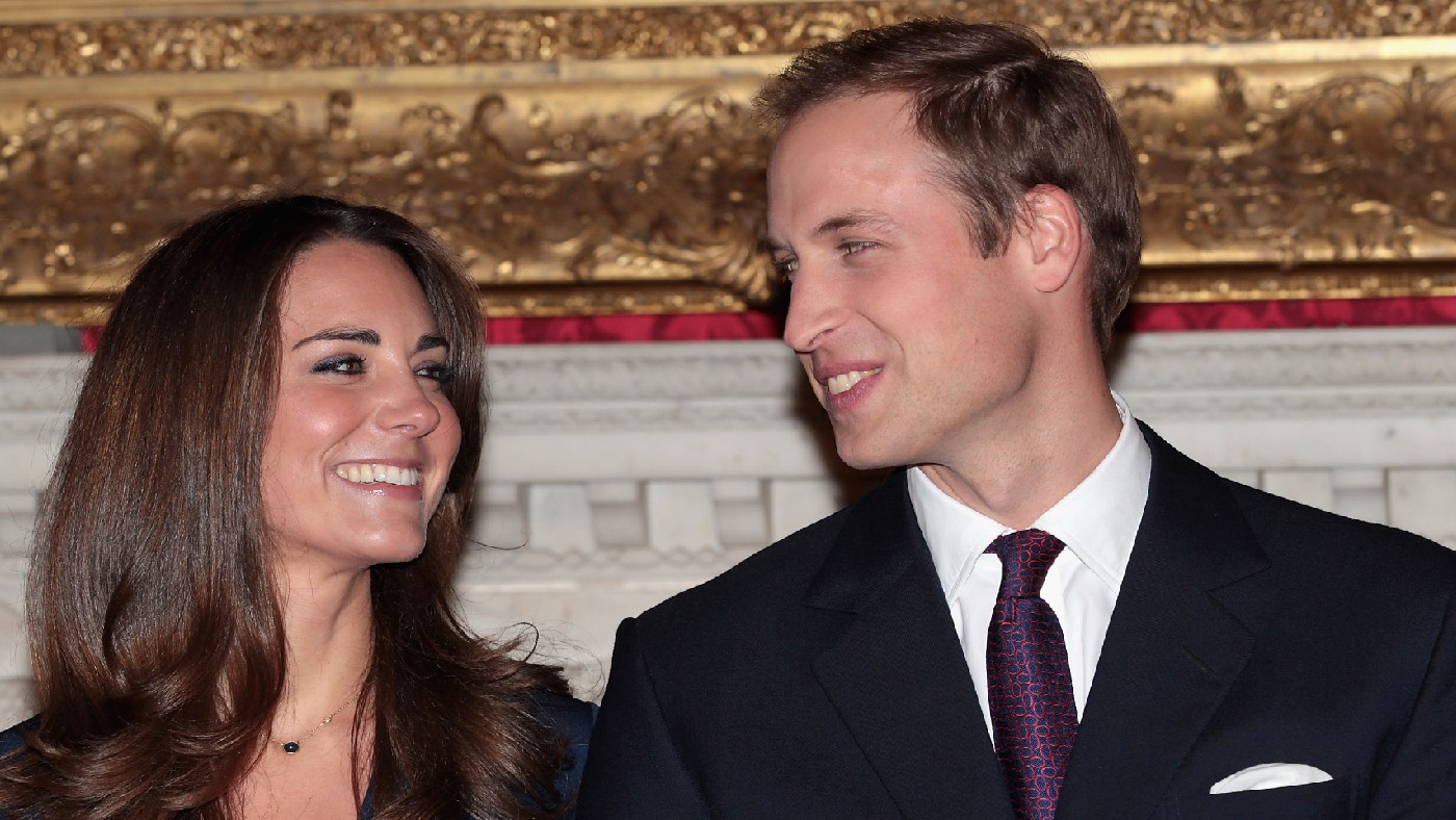 Prince William and Kate Middleton announce their engagement