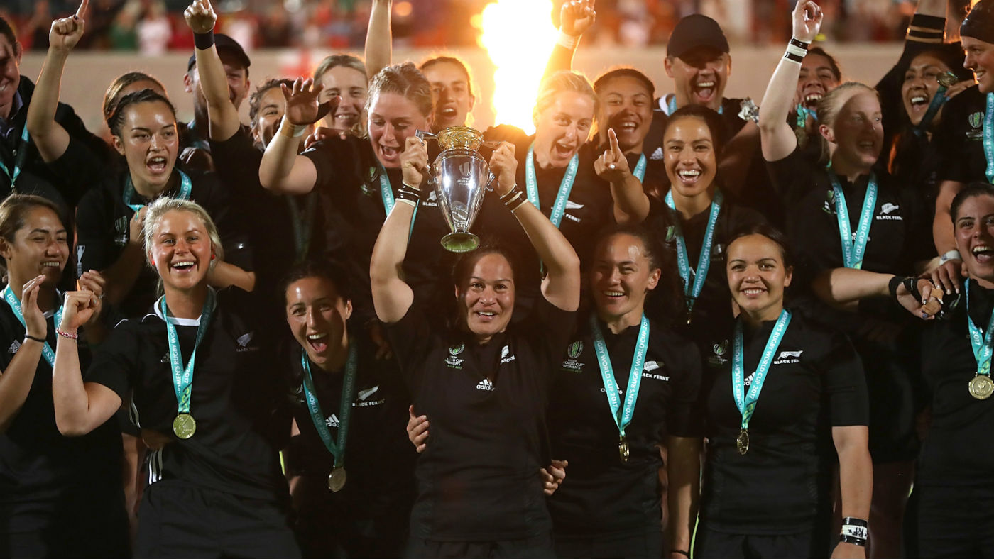 New Zealand beat England in the 2017 Rugby World Cup final 